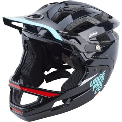 Casque VTT Urge Gringo de la Pampa Complet - Noir - Publicité Casque VTT Urge Gringo de la Pampa Complet - Noir - Publicité