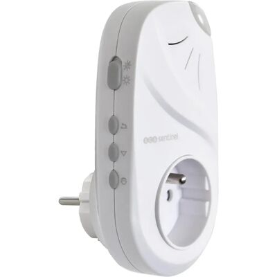 SCS SENTINEL - Plug² Bel 100 Light – Draadloze Deurbel, 220V, Wit SCS SENTINEL - Plug² Bel 100 Light – Draadloze Deurbel, 220V, Wit