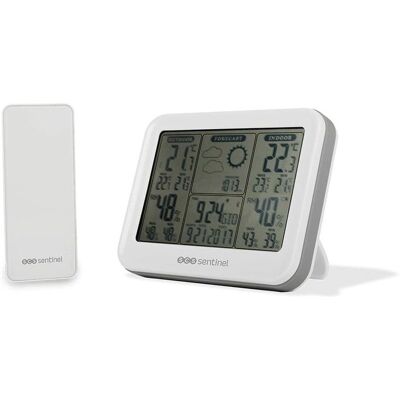 Scs Sentinel - Weerstation met draadloze buitensensor - Weerstation Scs Sentinel - Weerstation met draadloze buitensensor - Weerstation