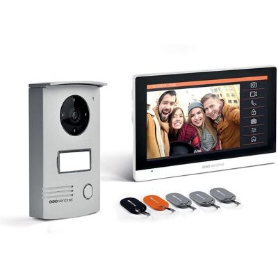 SCS SENTINEL - Interphone vidéo filaire avec écran tactile 7" - RFID - Publicité SCS SENTINEL - Interphone vidéo filaire avec écran tactile 7" - RFID - Publicité