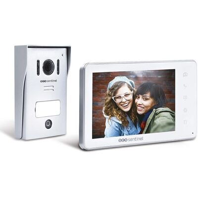 SCS Sentinel - Videocitofono - Universeel - Bekabeld - Gebouw - 7 inch - Wit SCS Sentinel - Videocitofono - Universeel - Bekabeld - Gebouw - 7 inch - Wit