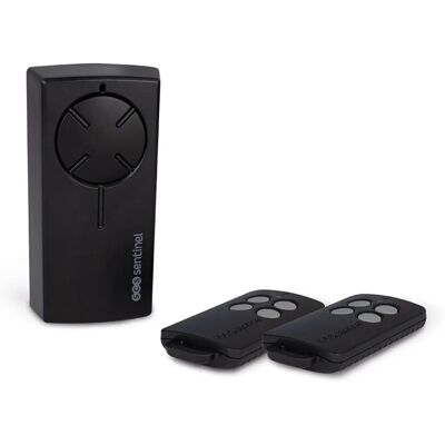 Kit receptor de radio universal RadioGate SCS Sentinel - 12/24V - Botones grises Kit receptor de radio universal RadioGate SCS Sentinel - 12/24V - Botones grises