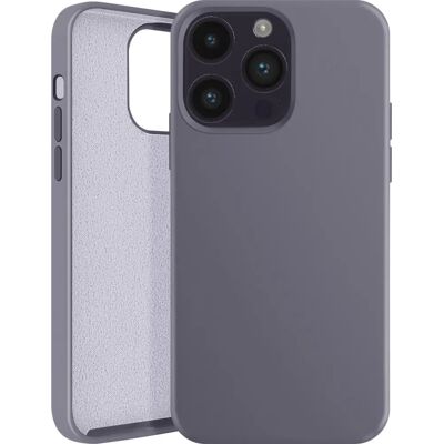 Coque Moxie iPhone 14 Pro Gris Lavande Fine Légère - Étui Téléphone - Publicité Coque Moxie iPhone 14 Pro Gris Lavande Fine Légère - Étui Téléphone - Publicité