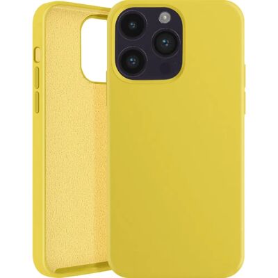 Coque iPhone 14 Pro Jaune Moxie - Étui - Publicité Coque iPhone 14 Pro Jaune Moxie - Étui - Publicité