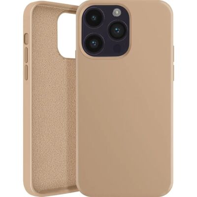 Moxie Étui iPhone 14 Pro Rose Champagne Fin - Coque de Téléphone - Publicité Moxie Étui iPhone 14 Pro Rose Champagne Fin - Coque de Téléphone - Publicité