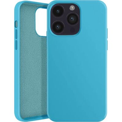 Moxie Collection coque iPhone 14 Pro Max bleu - Étui de téléphone - Publicité Moxie Collection coque iPhone 14 Pro Max bleu - Étui de téléphone - Publicité