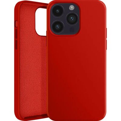 Coque de Protection Rouge pour iPhone 14 Pro Max - Publicité Coque de Protection Rouge pour iPhone 14 Pro Max - Publicité