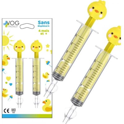 VOG PROTECT Baby Nasen-Spritze - BPA-frei, Enten-Design, ab 4 Monaten VOG PROTECT Baby Nasen-Spritze - BPA-frei, Enten-Design, ab 4 Monaten