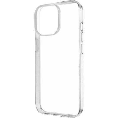 Coque en silicone transparent Moxie pour iPhone 15 Pro - Accessoire smartphone - Publicité Coque en silicone transparent Moxie pour iPhone 15 Pro - Accessoire smartphone - Publicité