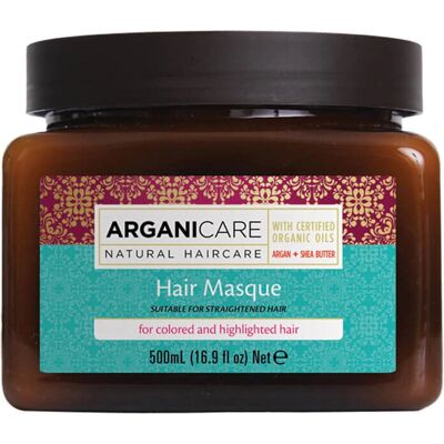 Arganicare Maschera Nutriente all'Olio di Argan e Burro di Karité - 500ml Arganicare Maschera Nutriente all'Olio di Argan e Burro di Karité - 500ml