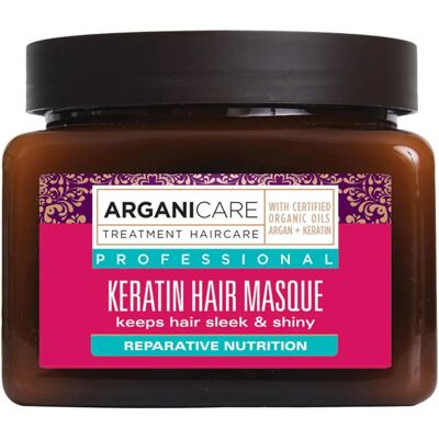 Arganicare Keratin Hair Masque - Nourishing Deep Treatment for All Hair Types Arganicare Keratin Hair Masque - Nourishing Deep Treatment for All Hair Types