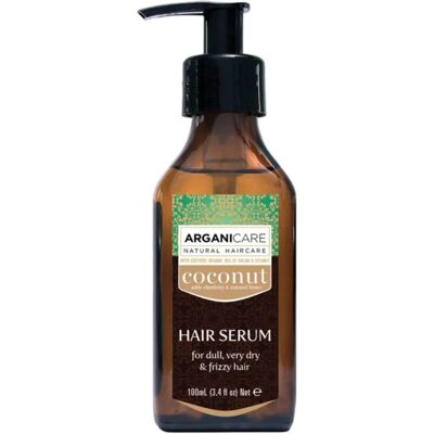 Sérum Capillaire à l'Huile de Noix de Coco Arganicare - Nourrissant et Réparateur - 100ml - Publicité Sérum Capillaire à l'Huile de Noix de Coco Arganicare - Nourrissant et Réparateur - 100ml - Publicité