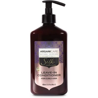 Arganicare - Silk Protein Leave-In Conditioner - Curly Hair - 400ml Arganicare - Silk Protein Leave-In Conditioner - Curly Hair - 400ml