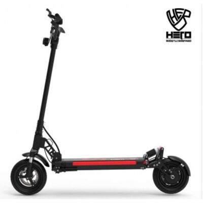 Trottinette électrique Hero S10 52V 23Ah - Unisexe Noir - Publicité Trottinette électrique Hero S10 52V 23Ah - Unisexe Noir - Publicité