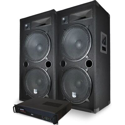 BM SONIC - LSC215 - 2x38cm woofers - 3 voies - Speaker - Publicité BM SONIC - LSC215 - 2x38cm woofers - 3 voies - Speaker - Publicité