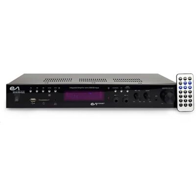 Amplificateur Stereo/Karaoke Evidence Acoustics Ea-2100-BT - 2 x 50 W - Publicité Amplificateur Stereo/Karaoke Evidence Acoustics Ea-2100-BT - 2 x 50 W - Publicité