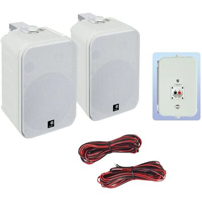 e-audio - Everyday 6.5 2-way - Blanc - Speaker - Publicité e-audio - Everyday 6.5 2-way - Blanc - Speaker - Publicité