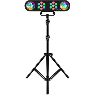 Set de iluminación LED arcoíris LyteQuest - Efectos DJ y modos automáticos Set de iluminación LED arcoíris LyteQuest - Efectos DJ y modos automáticos
