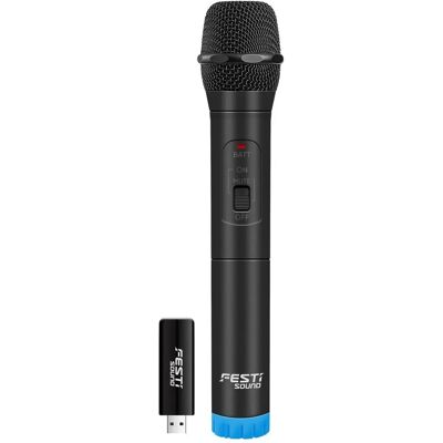 FestiSound - WMK3VHF - VHF - Système de microphone sans fil - Publicité FestiSound - WMK3VHF - VHF - Système de microphone sans fil - Publicité