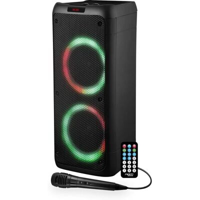 FestiSound - SUNSET 208 - 2x 20cm Boomer - Enceinte portable - Publicité FestiSound - SUNSET 208 - 2x 20cm Boomer - Enceinte portable - Publicité