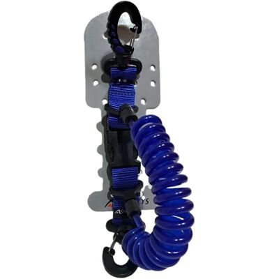 Aquatys - Mosquetón Vela Expandable Spiral - Mosquetón Aquatys - Mosquetón Vela Expandable Spiral - Mosquetón