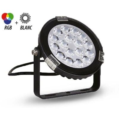 Vision-el Projecteur LED 9W 900lm 15° IP66 RGB Blanc CCT - Publicité Vision-el Projecteur LED 9W 900lm 15° IP66 RGB Blanc CCT - Publicité
