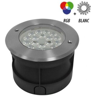 MIIDEX LIGHTING Faretto LED da incasso IP68 acciaio inox 304 - 9W 600lm MIIDEX LIGHTING Faretto LED da incasso IP68 acciaio inox 304 - 9W 600lm