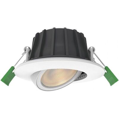 MIIDEX LIGHTING Projecteur LED Dimmable - Rotation 360°, 6W, IP65 - Publicité MIIDEX LIGHTING Projecteur LED Dimmable - Rotation 360°, 6W, IP65 - Publicité