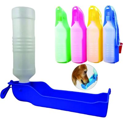 Parence - Bouteille d’eau portable pour chien 500ml - Pliable pour animaux Parence - Bouteille d’eau portable pour chien 500ml - Pliable pour animaux