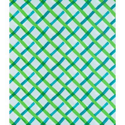 Petite Friture - Croisillon - Vert - 1 m - Papier peint - Publicité Petite Friture - Croisillon - Vert - 1 m - Papier peint - Publicité