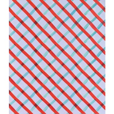 Petite Friture - Croisillon - Rouge - 1 m - Wallpaper - Publicité Petite Friture - Croisillon - Rouge - 1 m - Wallpaper - Publicité