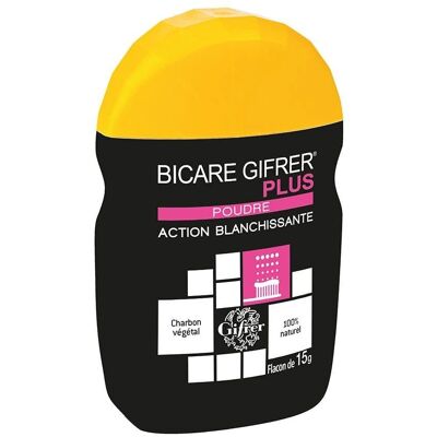 Gifrer Bicare Plus Poudre Action Blanchissante 15 g - Poudre Éclaircissante - Publicité Gifrer Bicare Plus Poudre Action Blanchissante 15 g - Poudre Éclaircissante - Publicité