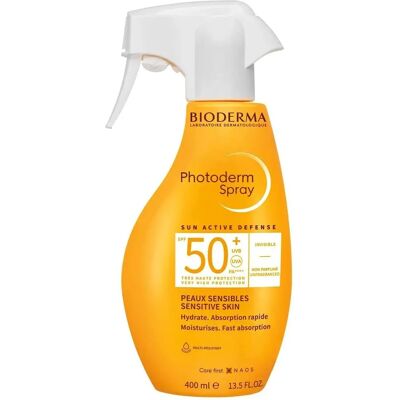 Bioderma SPF 50+ Spray Solar Hidratante Invisible Bioderma SPF 50+ Spray Solar Hidratante Invisible