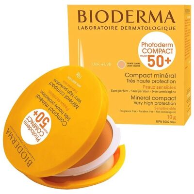 Bioderma Compacto SPF50+ Ligero - Protector solar para piel sensible Bioderma Compacto SPF50+ Ligero - Protector solar para piel sensible