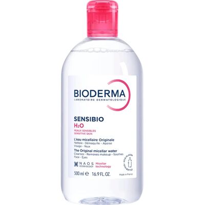 Bioderma Sensibio H2O Micellar Water - Følsom hud - 500ml Bioderma Sensibio H2O Micellar Water - Følsom hud - 500ml