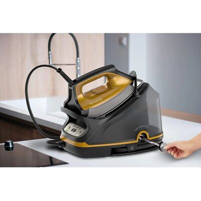 Rowenta Compact Steam Pro - Haute Pression 1.1L - Centrale Vapeur - Publicité Rowenta Compact Steam Pro - Haute Pression 1.1L - Centrale Vapeur - Publicité