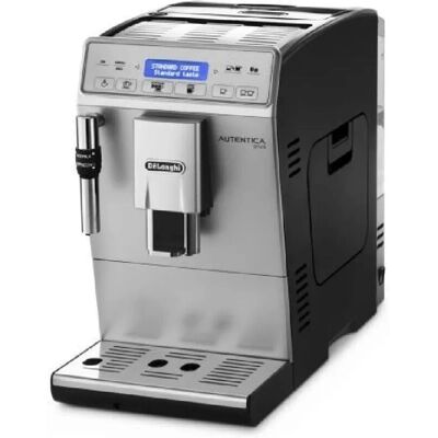 De'Longhi - Machine à expresso - Broyeur - 1450W - Gris - Publicité De'Longhi - Machine à expresso - Broyeur - 1450W - Gris - Publicité
