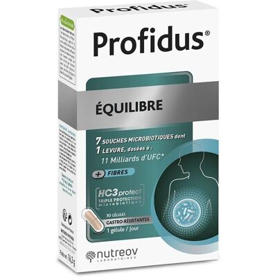 Nutreov Probiotiques Soutien Digestif - 30 Gélules - Publicité Nutreov Probiotiques Soutien Digestif - 30 Gélules - Publicité