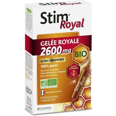 Nutreov Stim Royal Bio Gelée Royale 2600 mg - Nahrungsergänzungsmittel Nutreov Stim Royal Bio Gelée Royale 2600 mg - Nahrungsergänzungsmittel