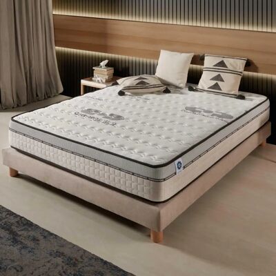 Naturalex Modèle Visco Carbone 160x190 - Matelas à soutien de pression - Publicité Naturalex Modèle Visco Carbone 160x190 - Matelas à soutien de pression - Publicité