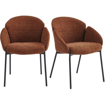 Moloo CANDICE - Chaise rembourrée moderne - 2 pièces - Publicité Moloo CANDICE - Chaise rembourrée moderne - 2 pièces - Publicité