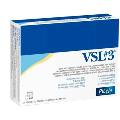 PiLeJe Lactiplus VSL 3 Sachets x 10 - Publicité PiLeJe Lactiplus VSL 3 Sachets x 10 - Publicité