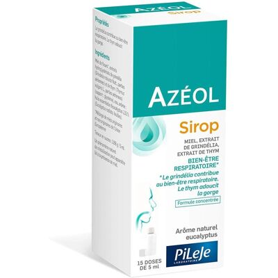Sirop Azéol TS de Pileje - Soutient la santé respiratoire - Publicité Sirop Azéol TS de Pileje - Soutient la santé respiratoire - Publicité