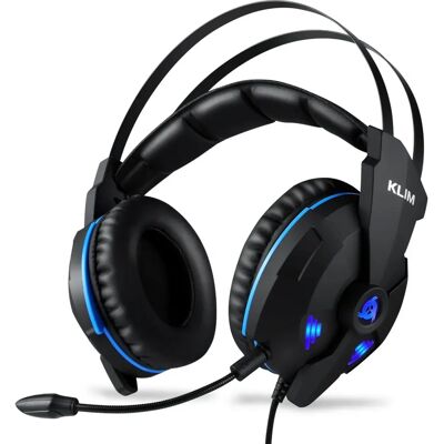 Casques KLIM Impact V2 - Réduction de bruit, Son Surround 7.1, Microphone amovible - Publicité Casques KLIM Impact V2 - Réduction de bruit, Son Surround 7.1, Microphone amovible - Publicité