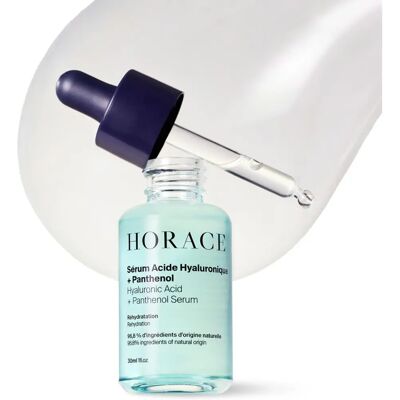 Sérum Hydratant Horace - Acide Hyaluronique + Panthénol - 10ml - Publicité Sérum Hydratant Horace - Acide Hyaluronique + Panthénol - 10ml - Publicité