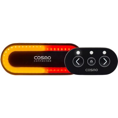 Cosmo Connected Cosmo Ride Clignotants LED - Feu de sécurité pour vélo - Publicité Cosmo Connected Cosmo Ride Clignotants LED - Feu de sécurité pour vélo - Publicité