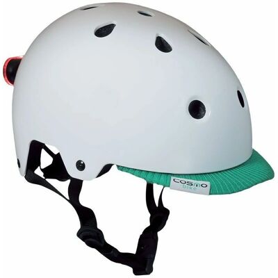 Cosmo Connected Cosmo Urban Blanc L/XL - Casque connecté avec éclairage intelligent vélo - Clignotants, Feu stop, Détection de chute - Publicité Cosmo Connected Cosmo Urban Blanc L/XL - Casque connecté avec éclairage intelligent vélo - Clignotants, Feu stop, Détection de chute - Publicité