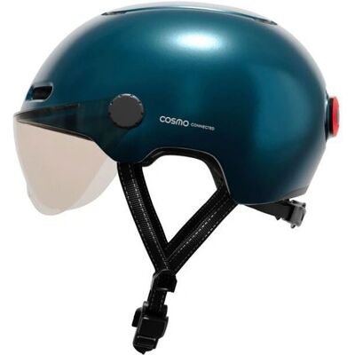 Cosmo Connected Fusion Helm - UV-visier, Valdetectie, Verstelbaar 55-60cm Cosmo Connected Fusion Helm - UV-visier, Valdetectie, Verstelbaar 55-60cm