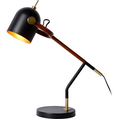 Lucide - Waylon - Noir - 1xE27 - Lampe de bureau - Publicité Lucide - Waylon - Noir - 1xE27 - Lampe de bureau - Publicité
