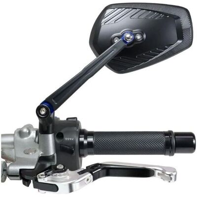Specchietti moto Chaft Dash blu - Confezione da 2 Specchietti moto Chaft Dash blu - Confezione da 2